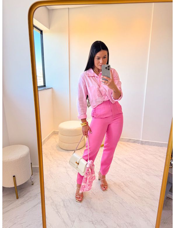 Calça alfaiataria Pietra Rosa - Marya Conceito