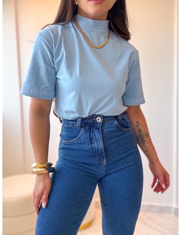 Camiseta Tanise Azul - Marya Conceito