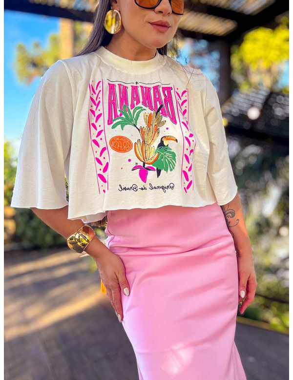 Cropped Yanca Off White - Marya Conceito