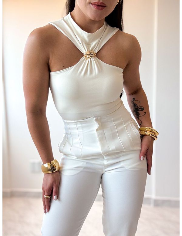 Body Fivela Isadora Off White - Marya Conceito