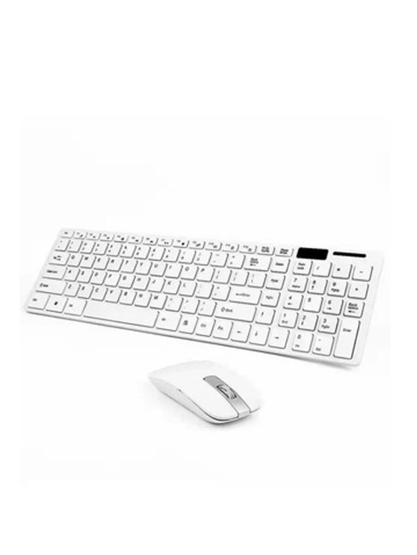 Kit Teclado E Mouse Sem Fio Wireless 2.4ghz 3200dpi Óptico