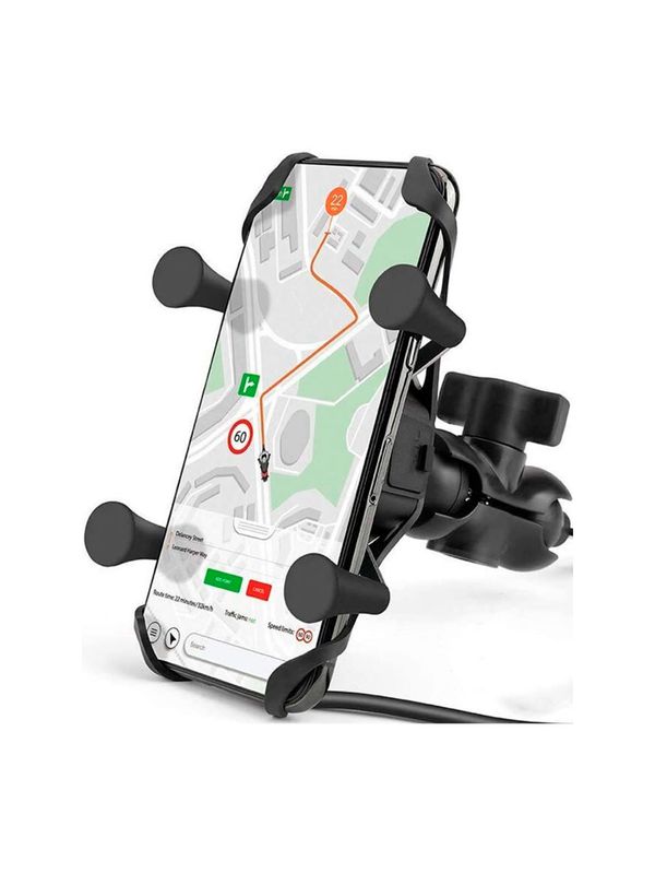 Suporte Garra X Para Celular Moto Universal Com Ca... - ADD MALL