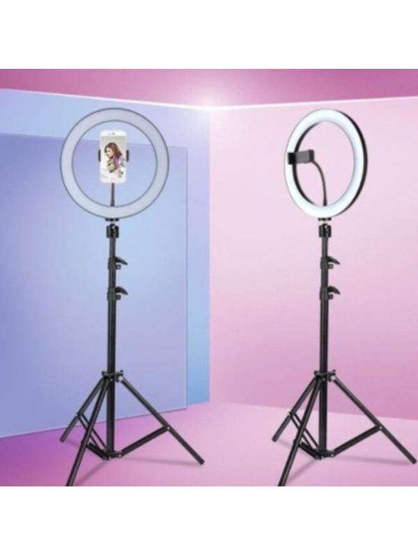 Ring Light Iluminador 10 Polegadas Com Tripé De 2.... - ADD MALL