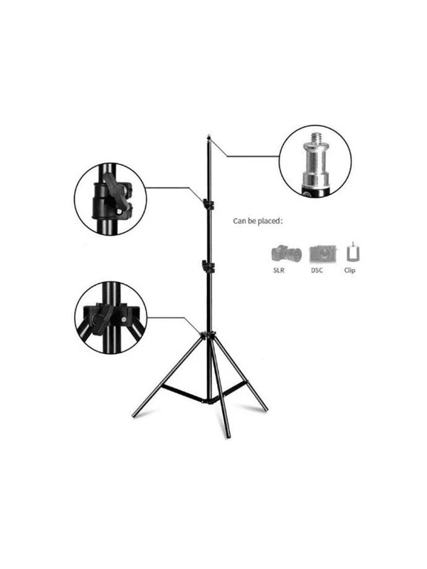 Tripé Para Iluminação Led 2.1 Metros Universal Tik Tok Celular