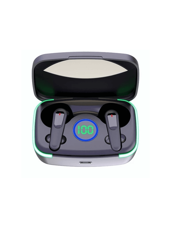 M80 Fone De Ouvido e Carregador de Celular Portátil Bluetooth Sem Fio 5.3 Fone Estéreo