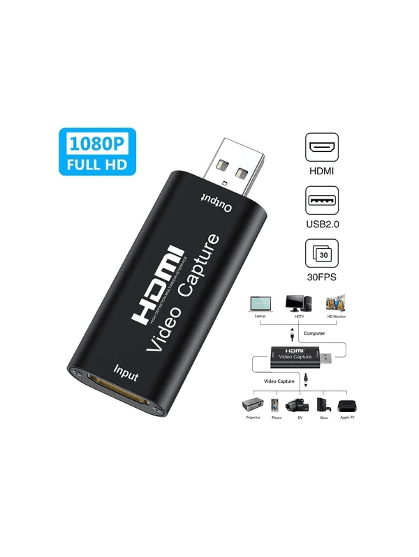 4K Entrada 1080P Saída HD para USB 2.0 Captura de ... - ADD MALL