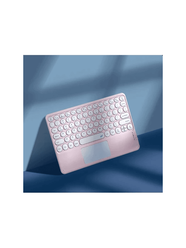 Teclado Bluetooth Chave Redonda Sem Fio Com Touch ... - ADD MALL