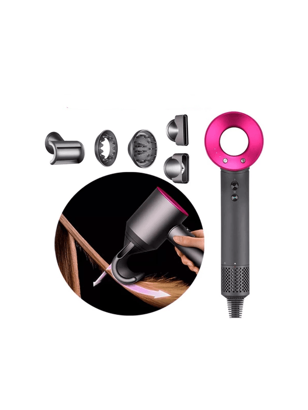 Secador de Cabelo Iônico Secagem Rápida Ar Quente/... - ADD MALL