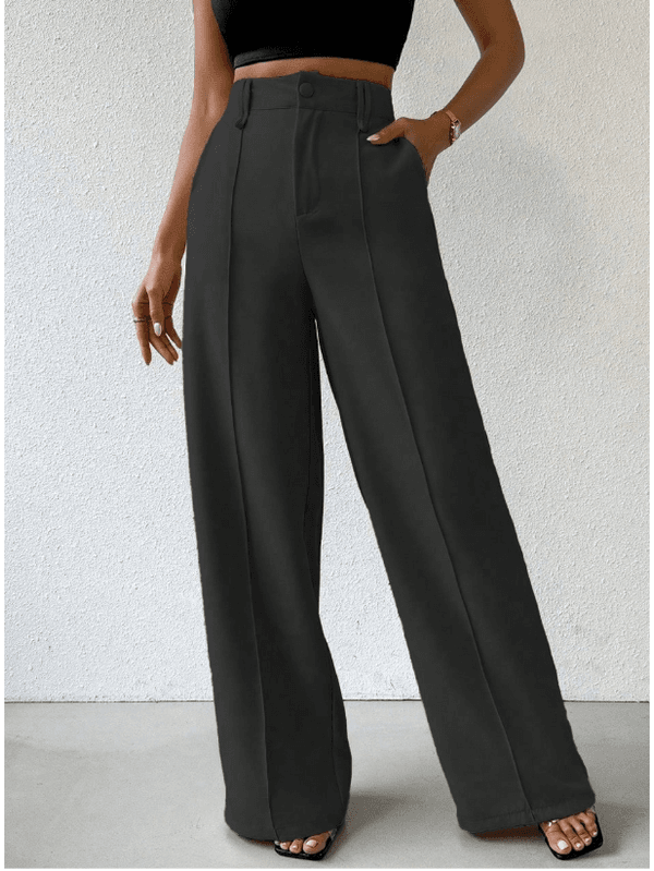 Calça Feminina Pantalona Preta