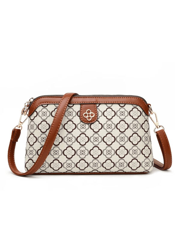 Bolsa crossbody de couro White - 1857C24243 - ADD MALL