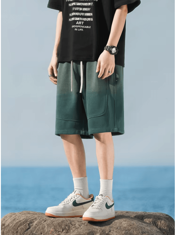  shorts de moletom nasculino Verde, bermuda esport... - ADD MALL
