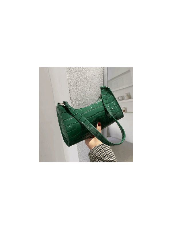  Bolsa Pequena Feminina De Couro PU Beige Green - ... - ADD MALL