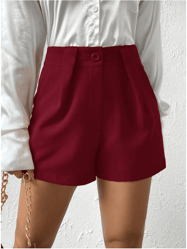 Short Cintura Alta Vinho - sz2403017204663810 - ADD MALL