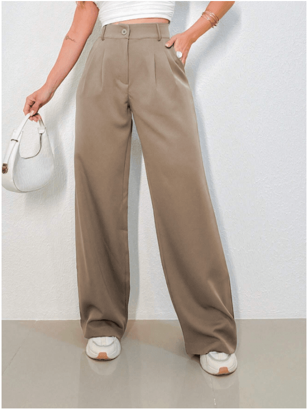 REF: 3271 - Calça Feminina Cintura Alta Marrom