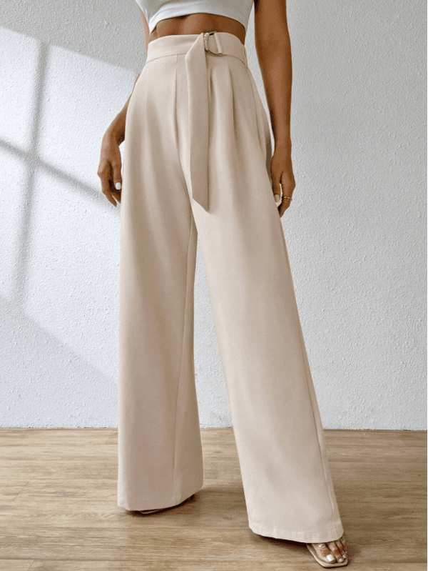 Calça Pantalona Cós Elástico, Elegante e Sofistica... - ADD MALL