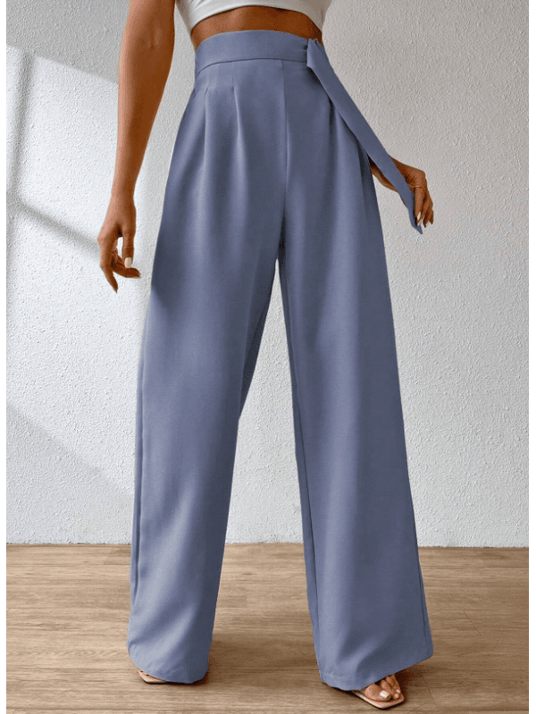 Calça Pantalona Cós Elástico, Elegante e Sofistica... - ADD MALL