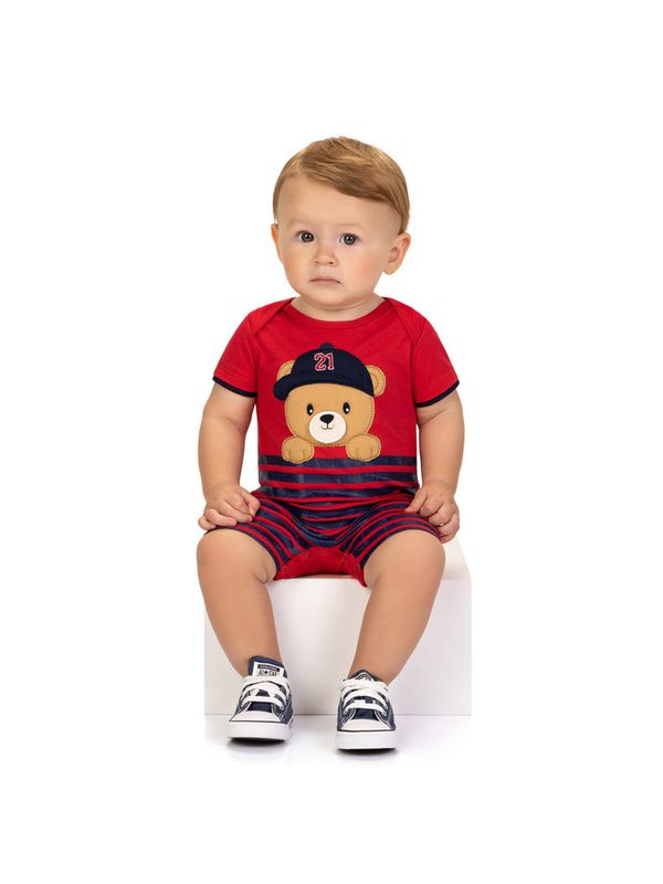 Macaqui Mas Urso Verm Kyl Vermelho - 259270400040... - Comprou Já