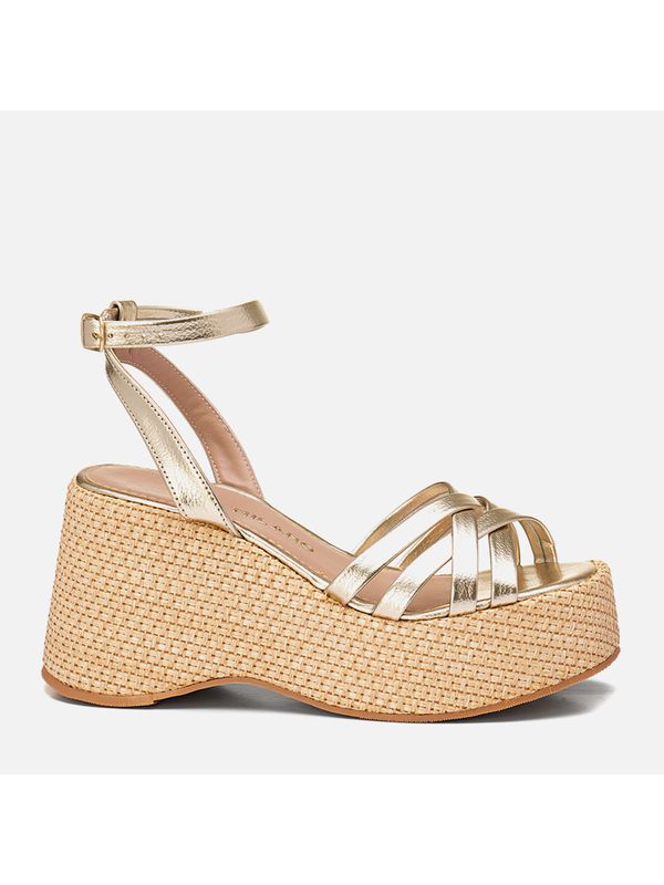 Anabela Feminino Milano Ouro Light 13808 - 1380844... - Comprou Já