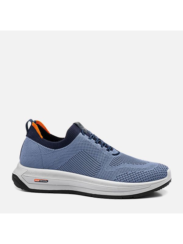 Tênis Casual Masculino Milano Blue/marinho/laranja... - Comprou Já