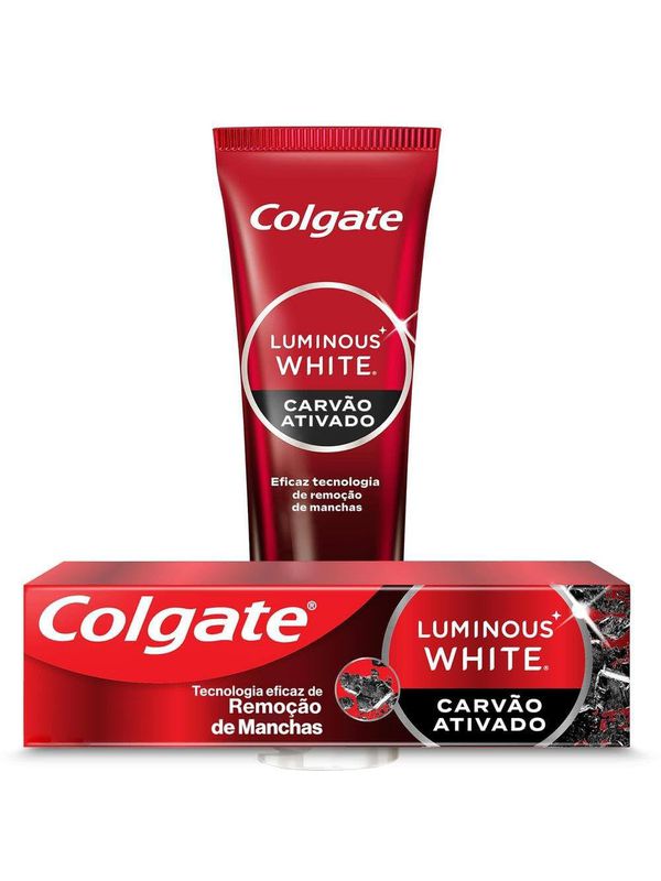 Colgate Luminous White Carvão Ativado 70g - 000057... - Comprou Já