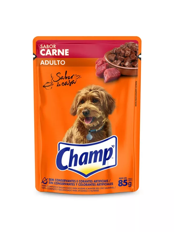 Ração Úmida Champ Sabor Da Casa Adulo Sem Cor - 00... - Comprou Já