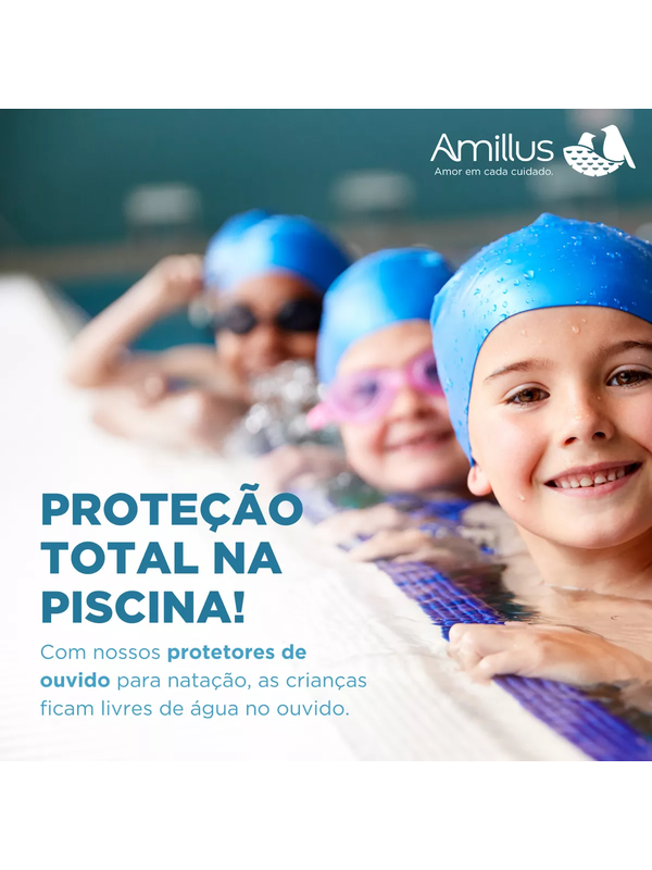  Protetores De Ouvidos Infantil Bebê Tampão Imperm... - Comprou Já