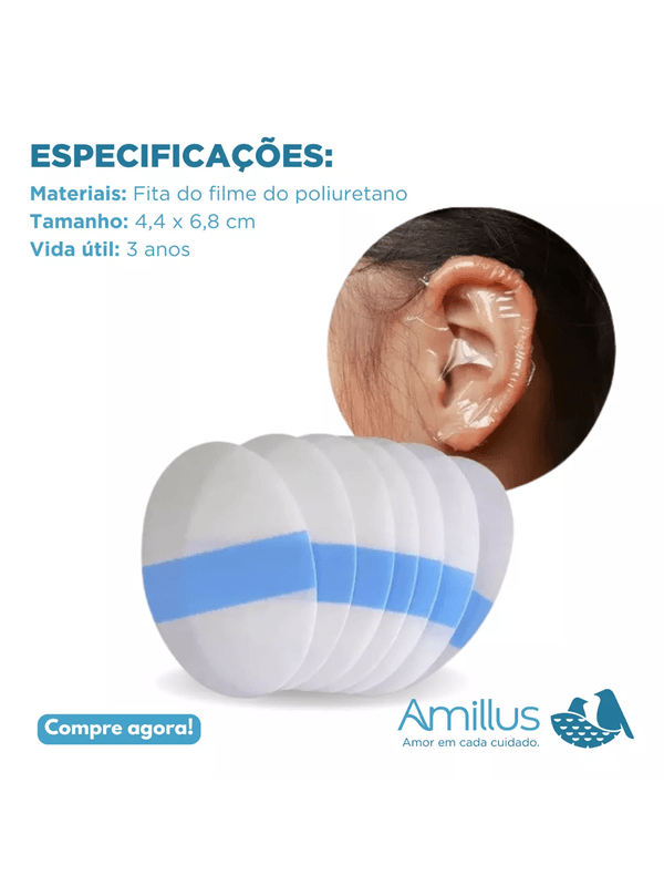 Protetores De Ouvidos Adulto Tampão Impermeável- 2... - Comprou Já