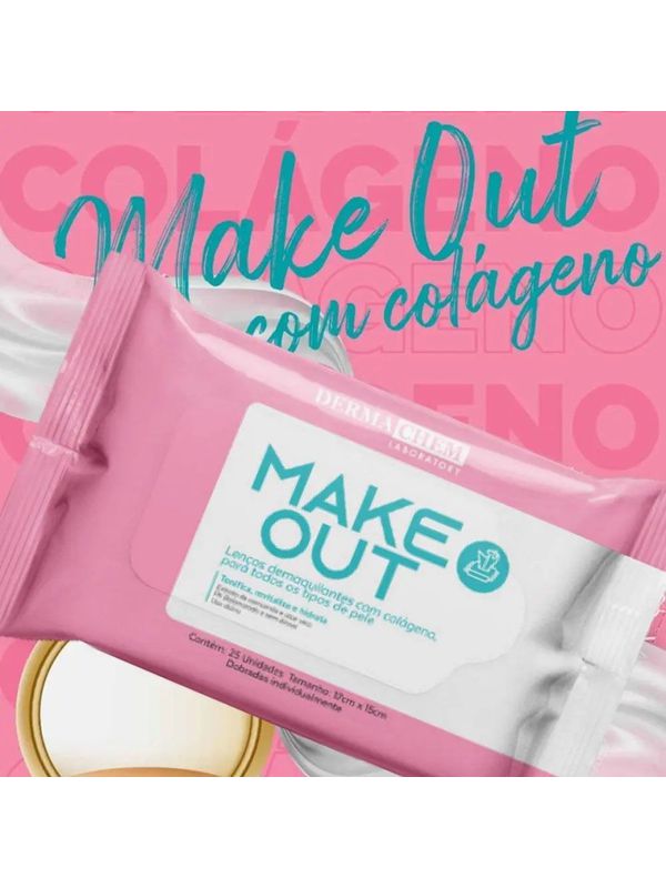 Lenço Demaquilante Dermachem Make Out Sem Cor - 00... - Comprou Já