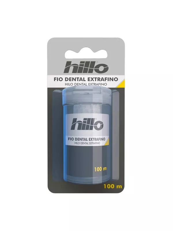 Fio Dental Extrafino Hillo 100m - 000071000400009 - Comprou Já