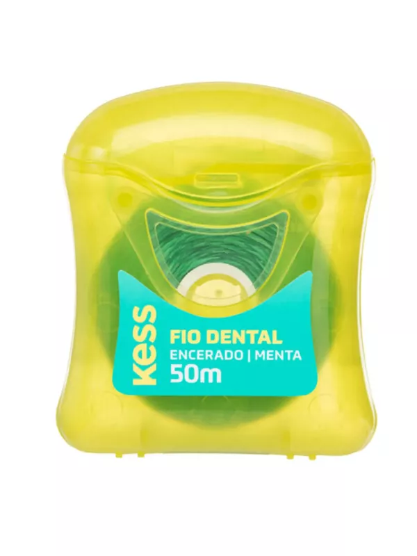 Fio Dental Kess Menta 50m - 000074000400009 - Comprou Já