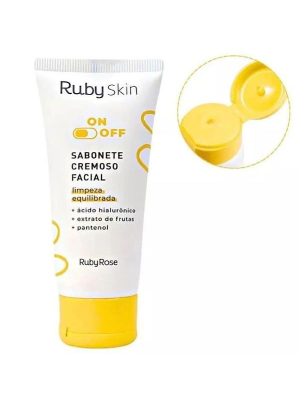 Sabonete Facial Cremoso Limpeza Equilibrada Ruby S... - Comprou Já