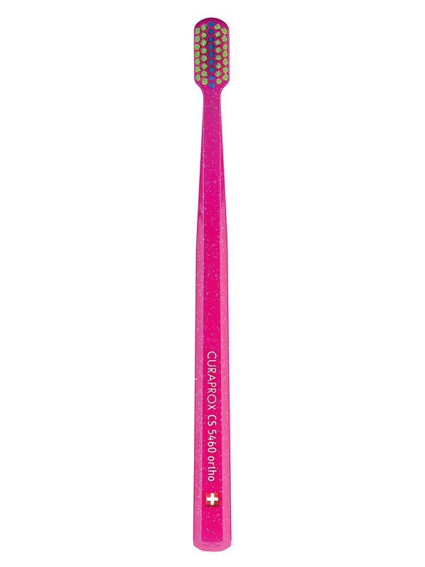 Escova Dental Ortodôntica Cs Ortho - Curaprox Pink... - Comprou Já
