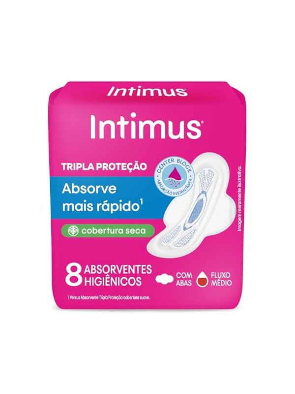 Absorvente Intimus Tripla Proteção Sem Cor - 00002... - Comprou Já