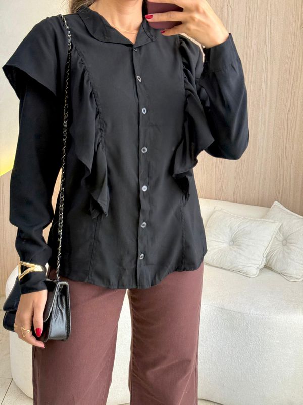 CAMISA HELOISA PRETO - 002059003400005 - Comprou Já