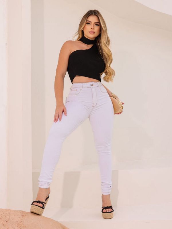 Calça Jeans Carmen Skinny 2233 Delavê - 0019680295... - Comprou Já