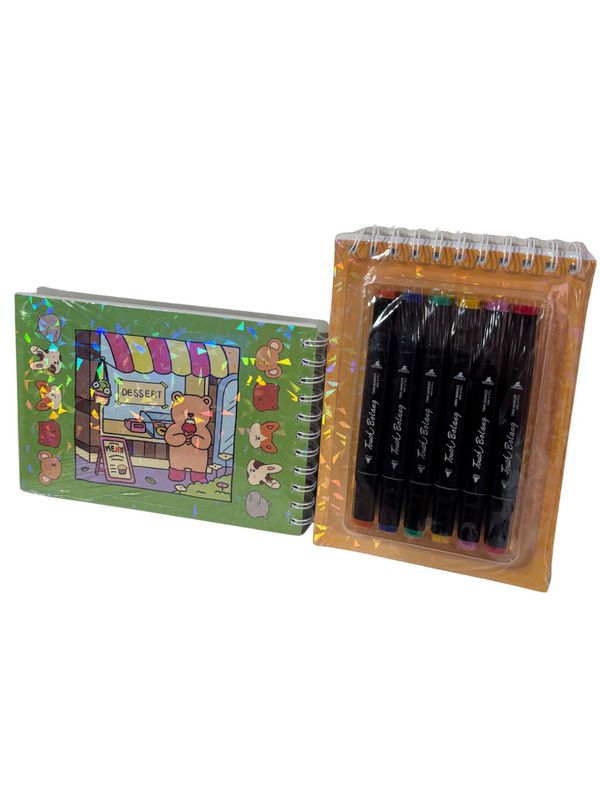 Kit Livrinho Boobie Goods Com 6 Canetinhas N/a - 0... - Comprou Já