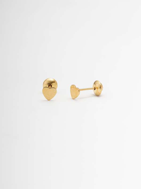 Brinco Chapado Coração P