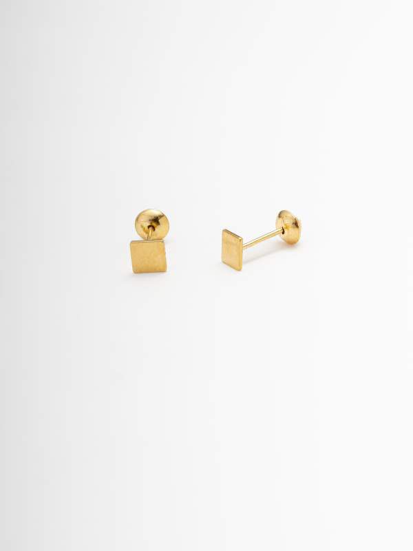 Brinco Chapado Quadrado