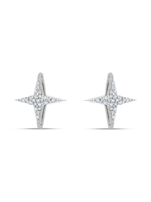 Brinco Estrela Aurora Diamantes