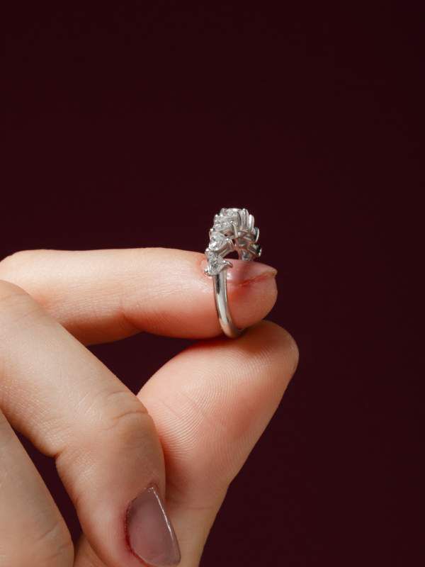 Meia Aliança Coração