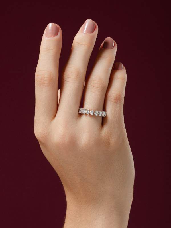 Meia Aliança Coração