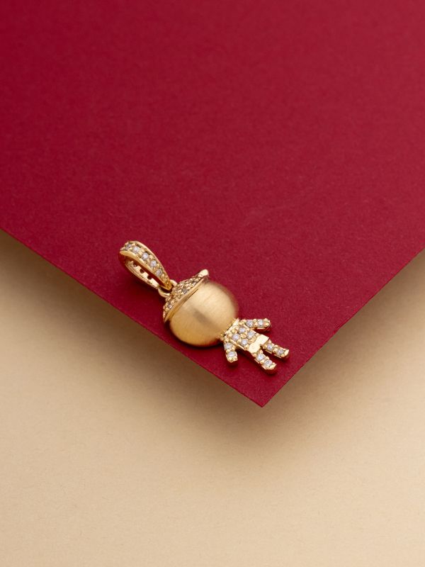 Pingente Menino Cravejado