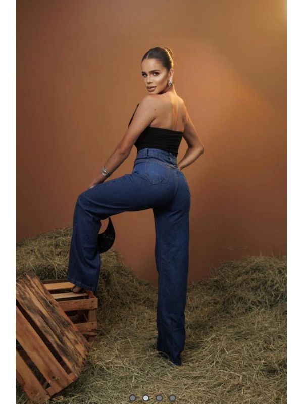 Calça Wide Leg 