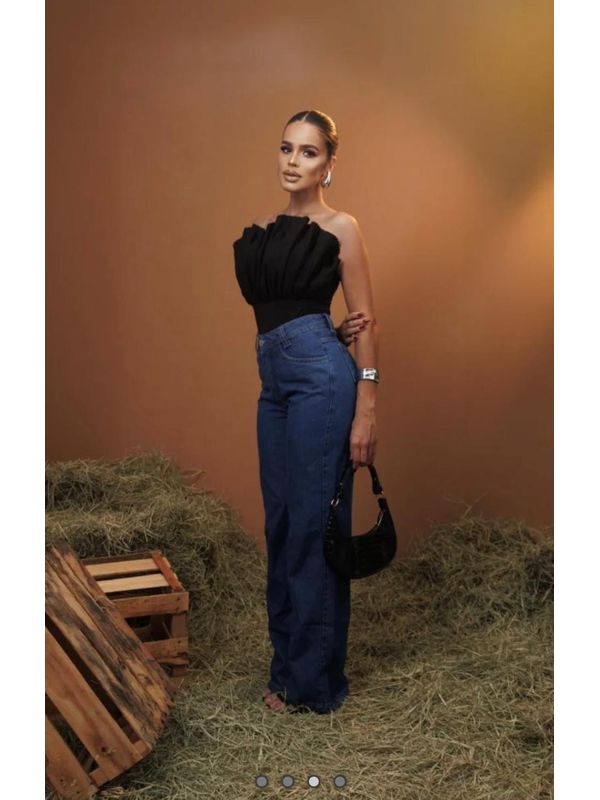 Calça Wide Leg 
