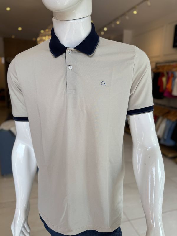 CAMISA POLO 007543032 OGOCHI BEGE