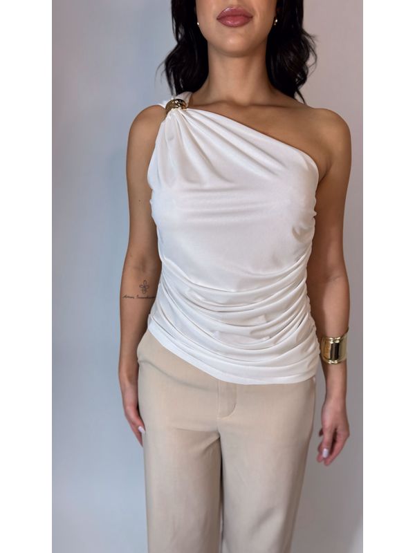 Blusa com manga nula