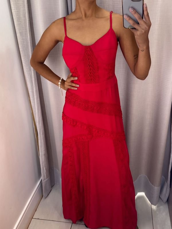 VESTIDO AMISSI ZOE STORE VERMELHO