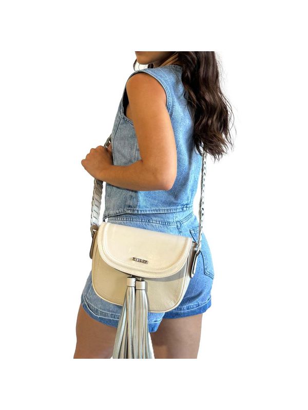 Bolsa de Couro Griffazzi Marfim