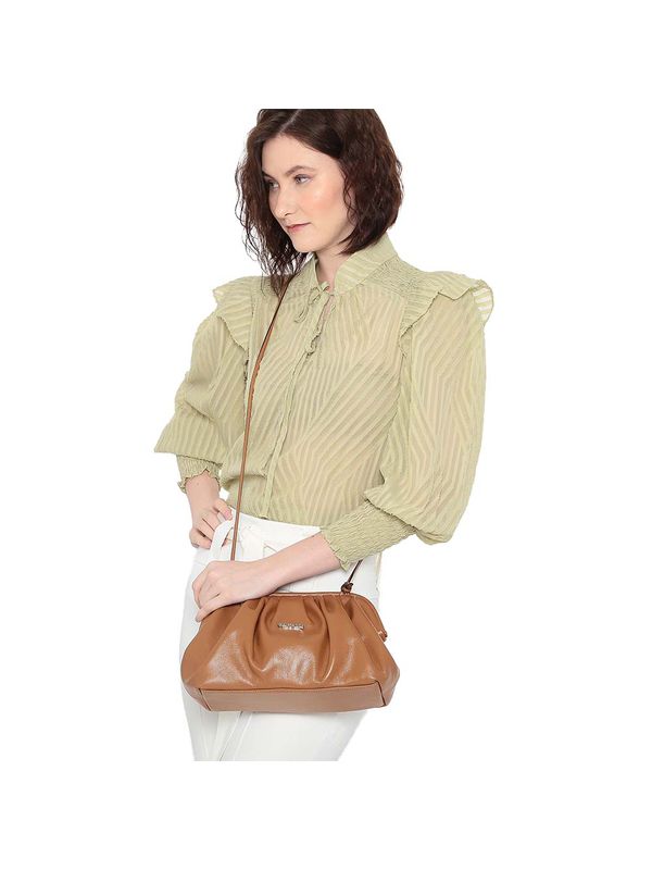 Bolsa de Couro Griffazzi Caramelo