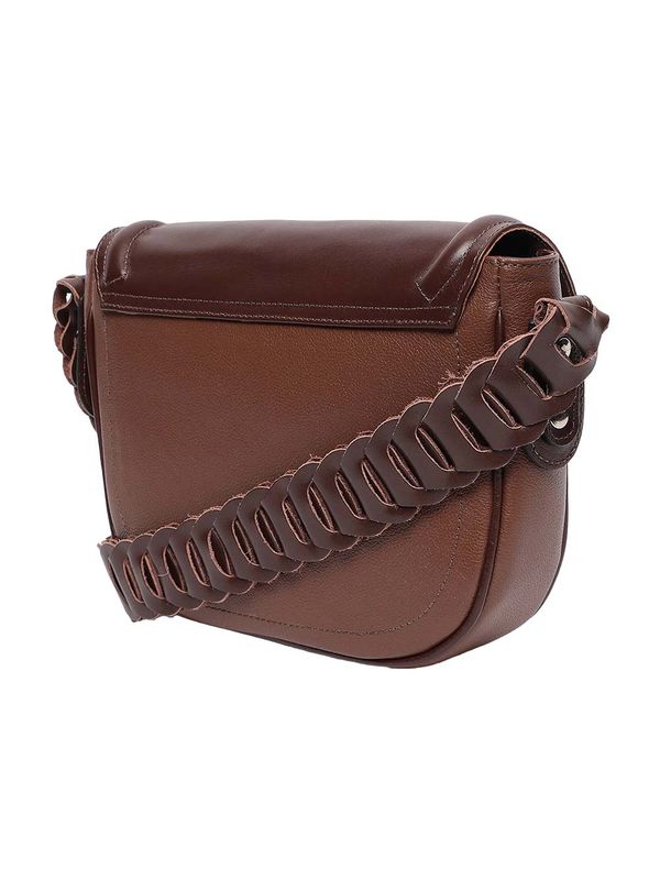 Bolsa de Couro Griffazzi Marrom